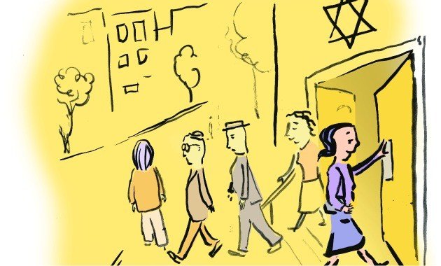 Photo courtesy of Kurt Hoffman of the Jewish Daily Forward