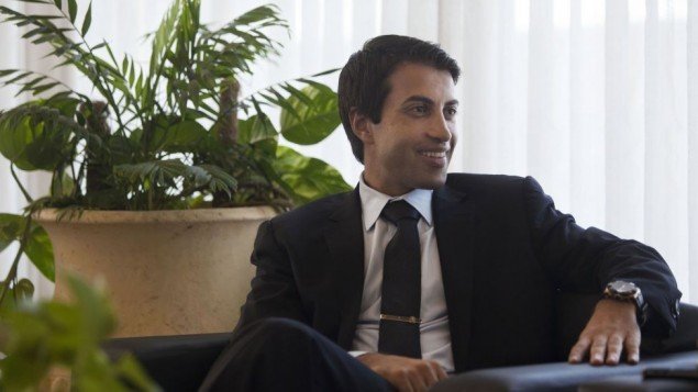 Mosab Hassan Yousef in Israel (photo credit: AP Photo/Sebastian Scheiner)